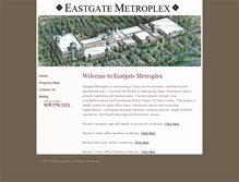 Tablet Screenshot of eastgatemetroplex.com